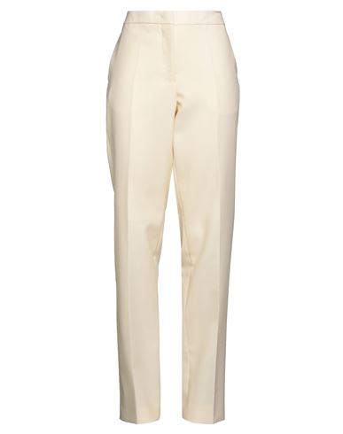 Jil Sander Woman Pants Ivory Size 8 Wool, Silk In White