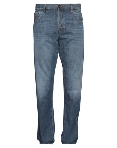 Pt Torino Man Jeans Blue Size 33 Cotton
