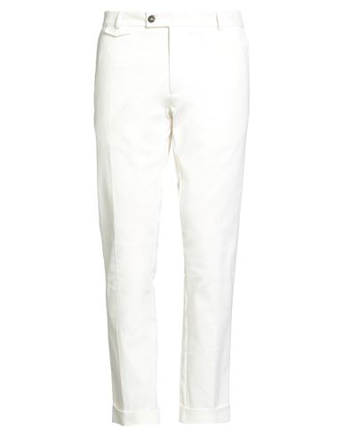 Messagerie Patrizio Piscaglia Man Pants White Size 36 Cotton, Elastane