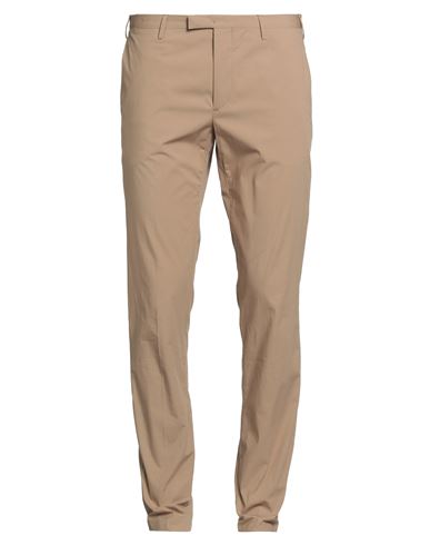 Pt Torino Man Jeans Beige Size 32 Cotton, Elastane