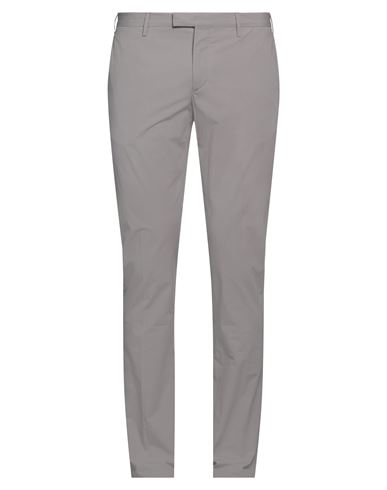 Pt Torino Man Pants Grey Size 44 Cotton, Elastane