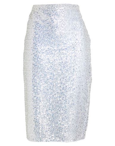 Casablanca Woman Midi Skirt Off White Size L Polyester