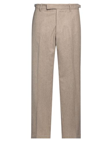 Messagerie Patrizio Piscaglia Man Pants Sand Size 36 Wool, Polyester