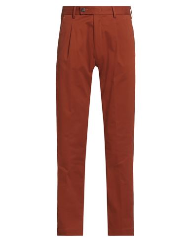 Messagerie Patrizio Piscaglia Man Pants Brown Size 30 Cotton, Elastane