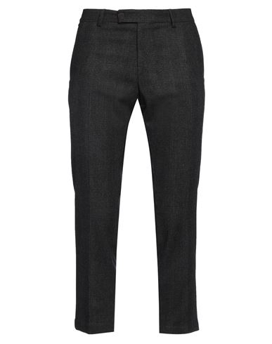 Messagerie Man Pants Black Size 32 Wool, Polyester, Elastane