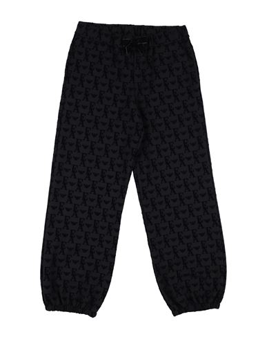 Emporio Armani Toddler Girl Pants Midnight Blue Size 6 Cotton, Polyester, Elastane