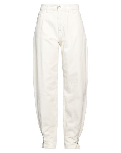 Dries Van Noten Woman Pants White Size 32 Cotton