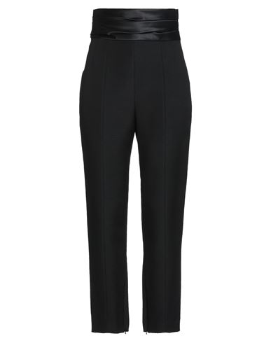 Shop Khaite Woman Pants Black Size 12 Viscose, Nylon, Cotton