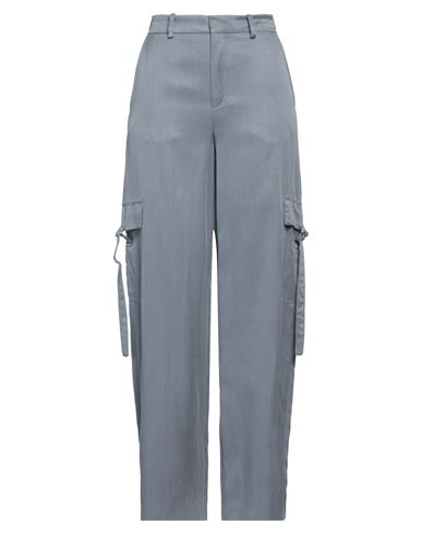 Drykorn Woman Pants Slate Blue Size 29 Cupro, Cotton