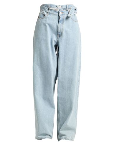 Y/PROJECT Y/PROJECT WOMAN JEANS BLUE SIZE 32 ORGANIC COTTON 