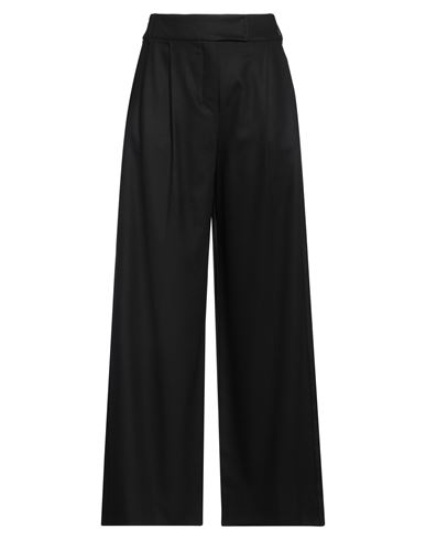 's Max Mara Woman Pants Black Size 8 Virgin Wool, Elastane