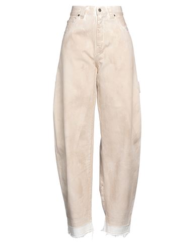 Darkpark Woman Jeans Beige Size 28 Cotton