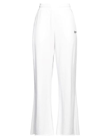 Tommy Jeans Woman Pants White Size S Cotton, Elastane