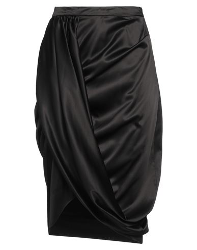 Dries Van Noten Woman Midi Skirt Black Size 8 Acetate, Viscose, Elastane