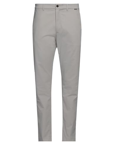 Calvin Klein Man Pants Grey Size 34w-32l Cotton, Elastane