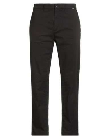 Calvin Klein Man Pants Black Size 36w-32l Cotton, Elastane In Blue