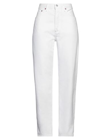 Shop Agolde Woman Jeans White Size 29 Organic Cotton