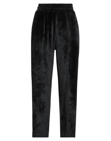 Gcds Woman Pants Black Size M Polyester, Elastane