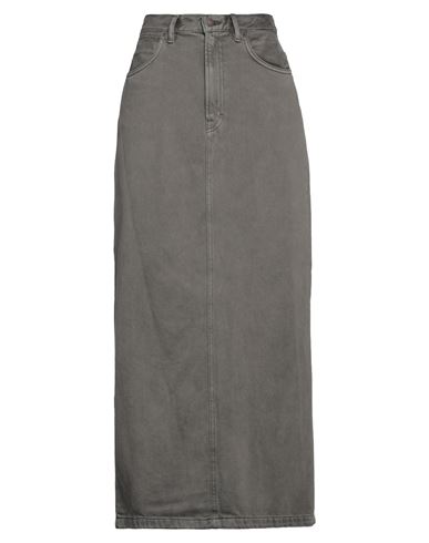 Acne Studios Woman Denim Skirt Grey Size 6 Cotton, Lyocell