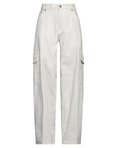 Haikure Woman Jeans Off White Size 28 Cotton