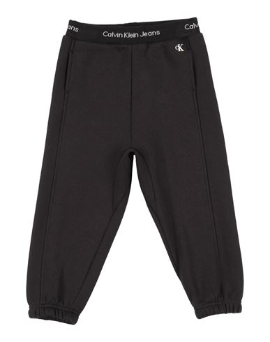 Calvin Klein Jeans Est.1978 Calvin Klein Jeans Toddler Girl Pants Black Size 6 Cotton, Polyester