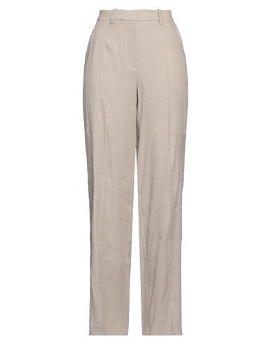 Anine Bing Woman Pants Beige Size 12 Lycra, Viscose, Elastane