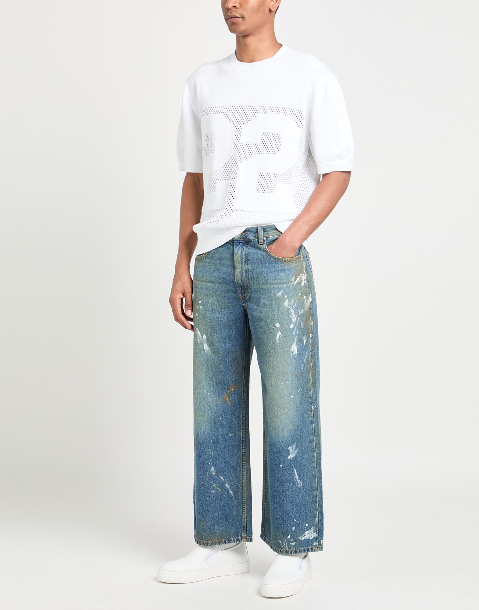  Helmut Lang - Hosen & Röcke - Jeanshosen - On Yoox.com 