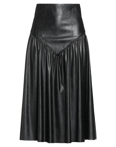 Aniye By Woman Midi Skirt Black Size 8 Polyester
