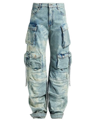 Attico The  Woman Jeans Blue Size 26 Cotton