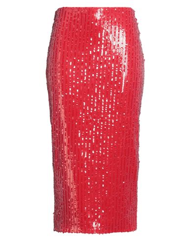 Midi-Rock Damen Rot 34 Damen