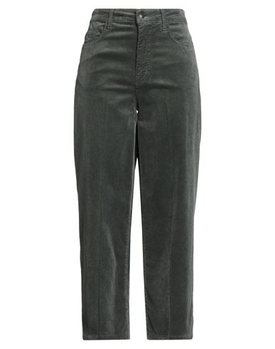 Bonheur Woman Pants Military Green Size 32 Cotton, Modal, Elastane