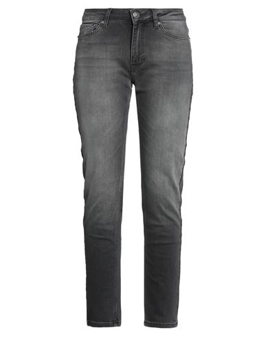John Richmond Woman Jeans Black Size 27 Cotton, Elastane