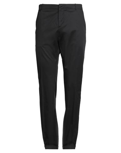 DANIELE ALESSANDRINI DANIELE ALESSANDRINI MAN PANTS BLACK SIZE 36 COTTON 