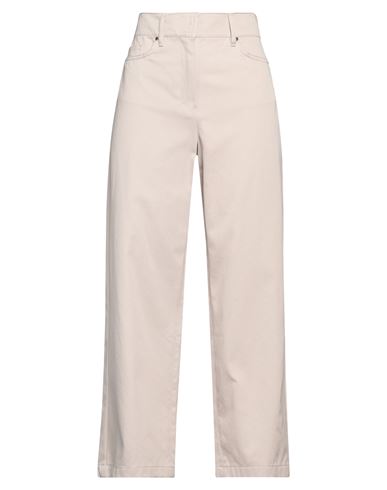 's Max Mara Woman Pants Off White Size 6 Cotton