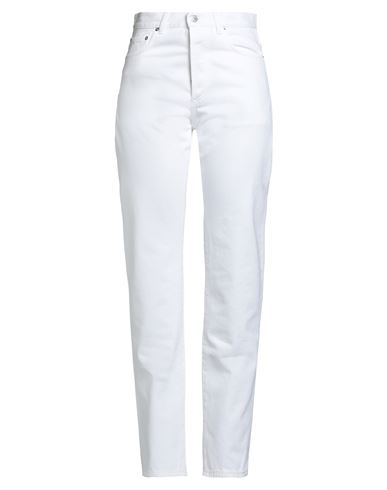 Dior Woman Jeans White Size 30 Cotton