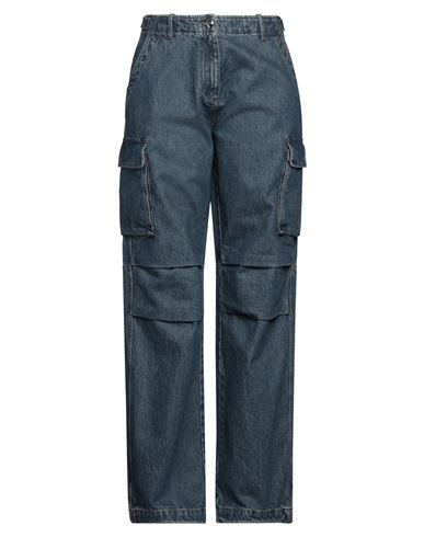 Coperni Woman Jeans Blue Size M Cotton