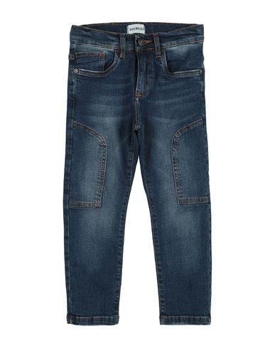 Shop Bikkembergs Toddler Boy Jeans Blue Size 4 Cotton, Elastane