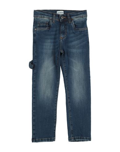 Shop Bikkembergs Toddler Boy Jeans Blue Size 5 Cotton, Elastane