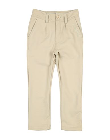 Bikkembergs Toddler Boy Pants Beige Size 5 Cotton, Lycra