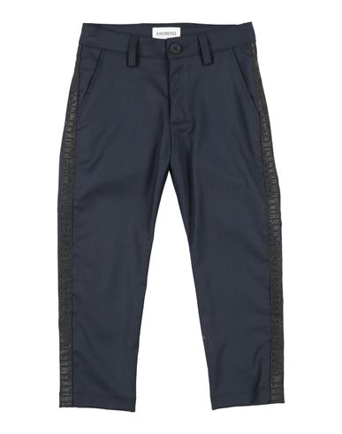 Shop Bikkembergs Toddler Boy Pants Midnight Blue Size 5 Cotton, Polyester