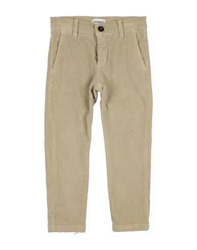 Shop Bikkembergs Toddler Boy Pants Beige Size 4 Cotton, Elastane