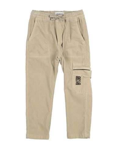 Bikkembergs Toddler Boy Pants Beige Size 4 Cotton, Elastane
