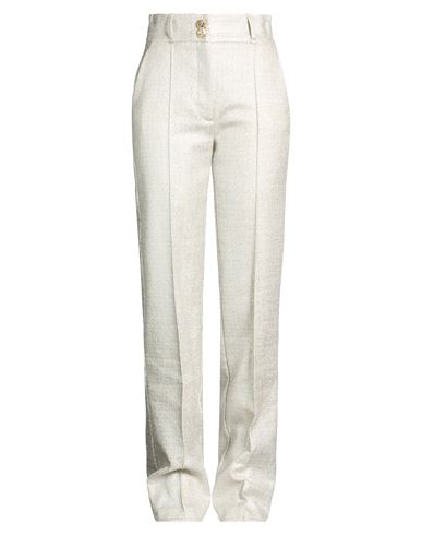 Pantalones Mujer Plata 36,40,42,44 Mujer