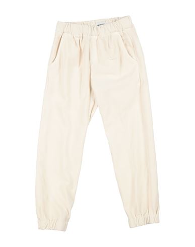 Shop Bikkembergs Toddler Boy Pants Ivory Size 5 Cotton, Elastane