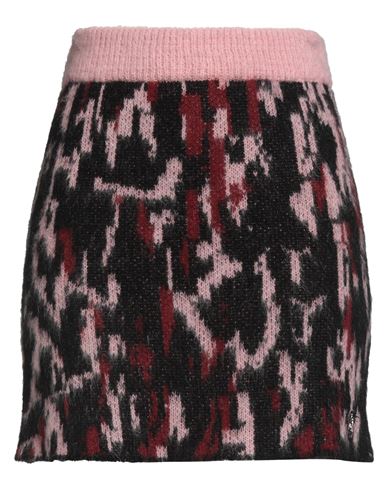 Gaelle Paris Gaëlle Paris Woman Mini Skirt Pink Size 2 Recycled Acetate, Polyamide, Mohair Wool