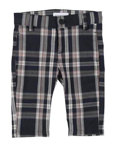 BIKKEMBERGS BIKKEMBERGS NEWBORN BOY PANTS MIDNIGHT BLUE SIZE 0 POLYESTER, VISCOSE, ELASTIC FIBRES 