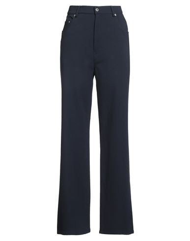 Grifoni Woman Pants Midnight Blue Size 30 Viscose, Polyamide, Elastane In Blue