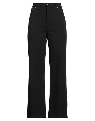 Grifoni Woman Pants Black Size 32 Viscose, Polyamide, Elastane In Black