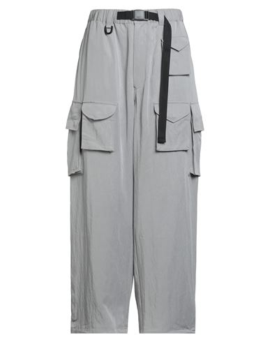 Y-3 Man Pants Grey Size M Lyocell, Polyamide