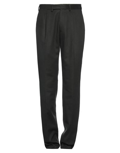 Sartoria Latorre Man Pants Charcoal Size 30 Virgin Wool, Polyamide In Black